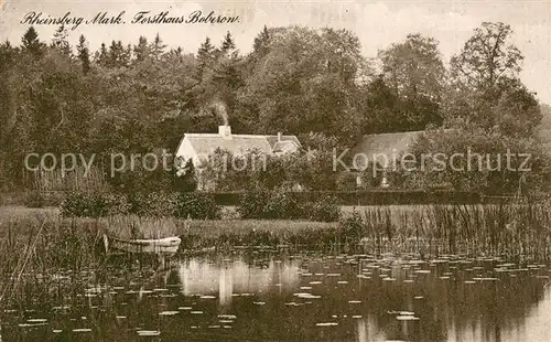 AK / Ansichtskarte Rheinsberg Forsthaus Boberow Rheinsberg