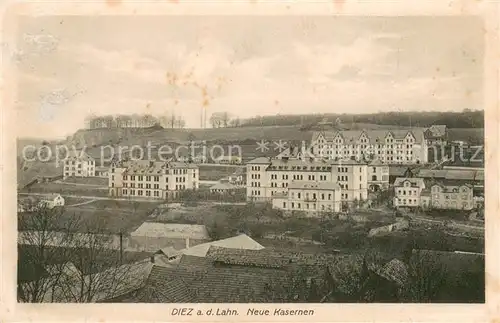 AK / Ansichtskarte Diez_Lahn Neue Kasernen Diez_Lahn