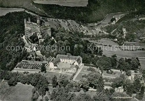 AK / Ansichtskarte Diez_Lahn Schloss Schaumburg Fliegeraufnahme Diez_Lahn