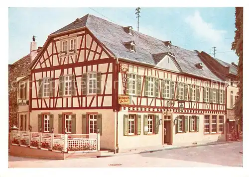 AK / Ansichtskarte Geisenheim Hotel und Weinhaus Zur Post Geisenheim