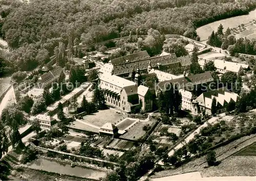 AK / Ansichtskarte Eberbach_Rheingau Ehem Zisterzienser Abtei Eberbach Fliegeraufnahme Eberbach Rheingau