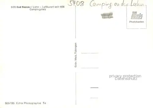 AK / Ansichtskarte Bad_Nassau Campingplatz Fliegeraufnahme Bad_Nassau