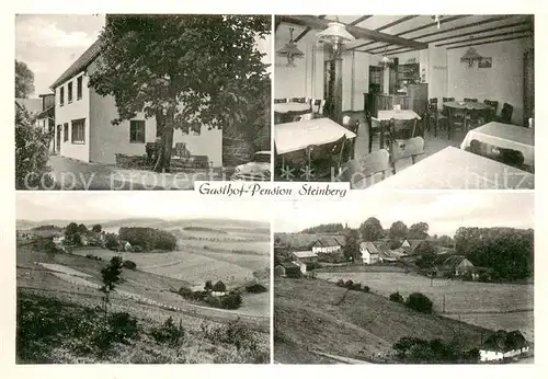 AK / Ansichtskarte Wildewiese Gasthof und Pension Franz Steinberg Gaststube Panorama Wildewiese