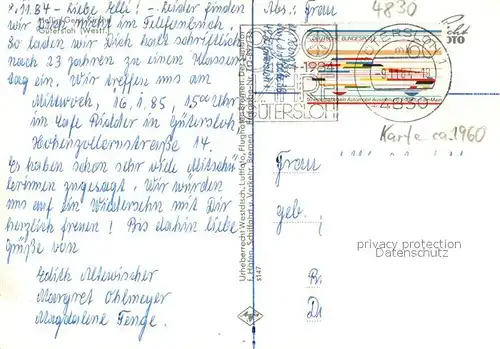 AK / Ansichtskarte Guetersloh Heilig Geist Kirche Guetersloh