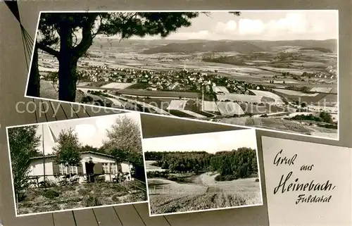 AK / Ansichtskarte Heinebach Gesamtansicht und Teilansicht Heinebach