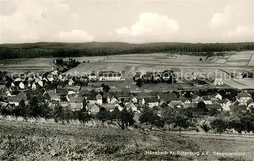 AK / Ansichtskarte Hoenebach Gesamtansicht Hoenebach