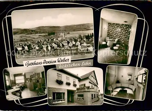 AK / Ansichtskarte Biskirchen Gasthaus u. Pension Weber Biskirchen
