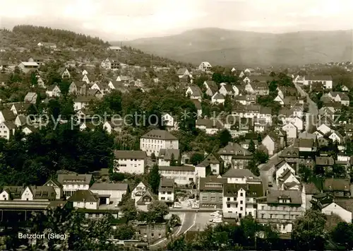 AK / Ansichtskarte Betzdorf_Sieg Fliegeraufnahme Teilansicht Betzdorf Sieg