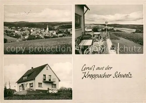 AK / Ansichtskarte Kroppach Pension Edith Birk Kroppach