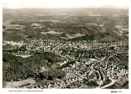 AK / Ansichtskarte Gummersbach Fliegeraufnahme Gesamtansicht Gummersbach