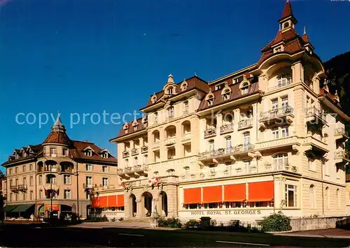 AK / Ansichtskarte Interlaken_BE Hotel Royal St. Georges Interlaken_BE