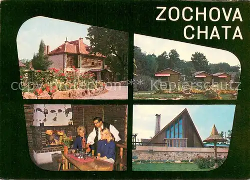 AK / Ansichtskarte Modra_Slovakia Zochova Chata Restaurant Bungalows 