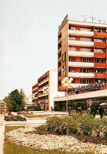 AK / Ansichtskarte Tolbuchin_Dobritsch Boulevard Karl Marx Hotel Tolbuchin Dobritsch