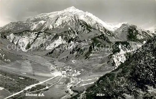 AK / Ansichtskarte Stuben_Vorarlberg Panorama Stuben Vorarlberg