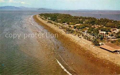 AK / Ansichtskarte Costa Rica Air view of the beach of Puntorenas Costa Rica