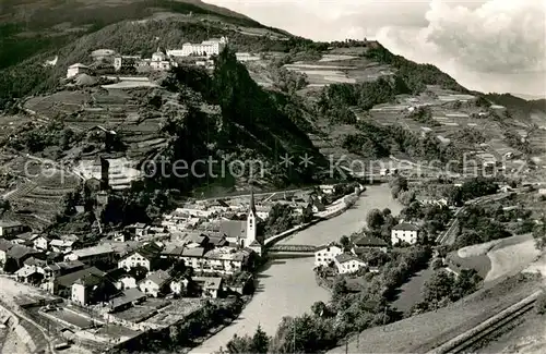 AK / Ansichtskarte Klausen__Eisacktal_Suedtirol Fliegeraufnahme 