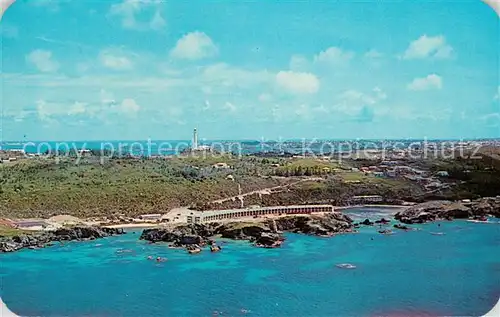 AK / Ansichtskarte Bermuda Aerial view of the Carlton Beach Hotel on the Sout Shor in Southampton Bermuda