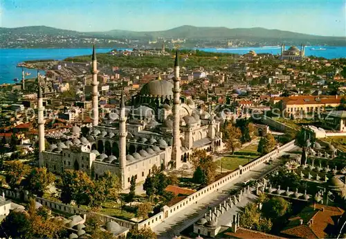 AK / Ansichtskarte Istanbul_Constantinopel The Mosque of Suleymaniye Istanbul_Constantinopel
