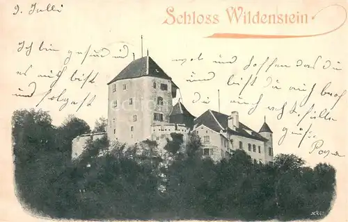 AK / Ansichtskarte Burg_Leimental Schloss Wildenstein Burg_Leimental