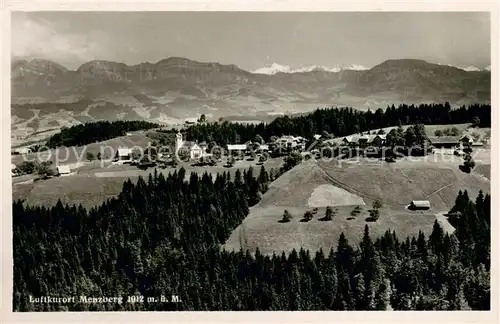 AK / Ansichtskarte Menzberg Panorama Luftkurort Alpenpanorama Menzberg