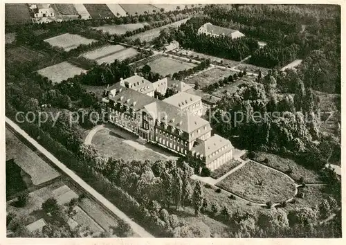 AK / Ansichtskarte Puetzchen Fliegeraufnahme Herz Jesu Kloster St. Adelheid Puetzchen