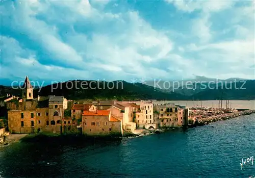 AK / Ansichtskarte Saint Florent_Haute Corse Vue surprenante sur les vieilles maisons baties a fleur d eau Saint Florent Haute Corse