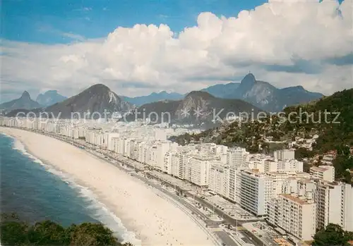 AK / Ansichtskarte Rio_de_Janeiro Vista panoramica da famosa Praia de Copacabana Rio_de_Janeiro