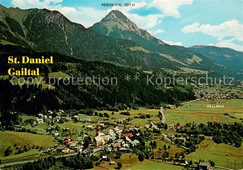 AK / Ansichtskarte St_Daniel_Gailtal Fliegeraufnahme St_Daniel_Gailtal