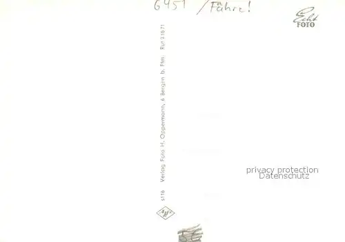 AK / Ansichtskarte Doernigheim Teilansicht mit Faehre Doernigheim