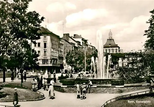 AK / Ansichtskarte Bonn_Rhein Partie am Kaiserplatz Bonn_Rhein