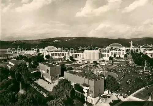 AK / Ansichtskarte Brno_Bruenn Messegelaende Fliegeraufnahme Brno_Bruenn