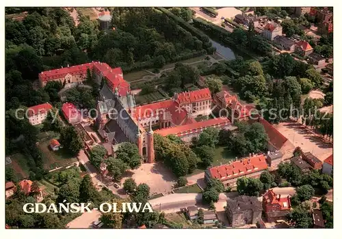 AK / Ansichtskarte Gdansk Dawne Opactwo Cystersow Fliegeraufnahme Gdansk