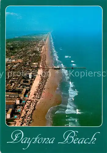 AK / Ansichtskarte Daytona_Beach_Florida Fliegeraufnahme 