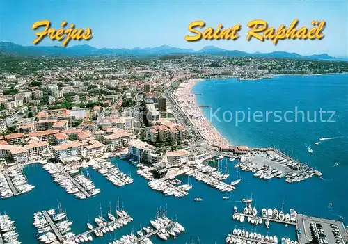 AK / Ansichtskarte Frejus Saint Raphael Vue aerienne Frejus
