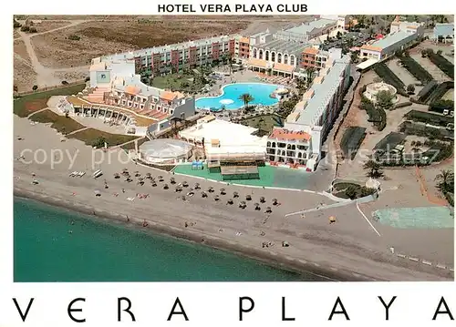 AK / Ansichtskarte Vera_Andalucia Hotel Vera Playa Club Fliegeraufnahme Vera Andalucia