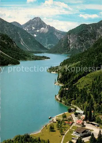 AK / Ansichtskarte Reutte_Tirol Plansee Hotel Forelle Fliegeraufnahme Reutte Tirol