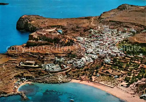 AK / Ansichtskarte Rhodos_Rhodes_aegaeis Fliegeraufnahme Rhodos_Rhodes_aegaeis
