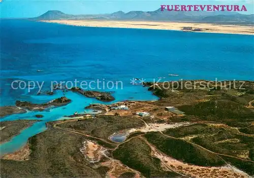 AK / Ansichtskarte Fuerteventura Isla de Lobos Fliegeraufnahme 