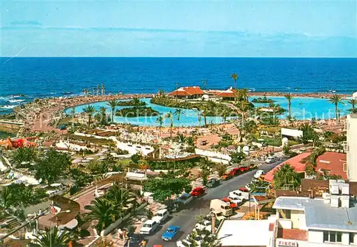 AK / Ansichtskarte Puerto de la Cruz Lago artificial 