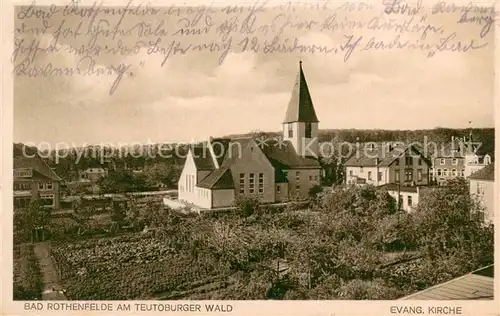 AK / Ansichtskarte Bad_Rothenfelde Evang. Kirche am Teutoburger Wald Bad_Rothenfelde