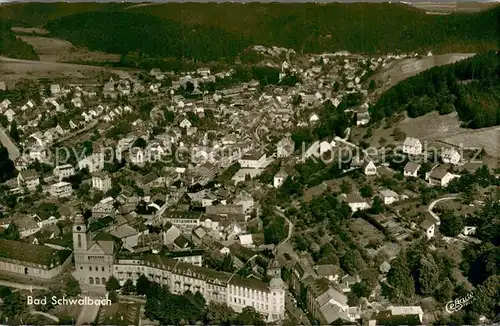 AK / Ansichtskarte Bad_Schwalbach Fliegeraufnahme Gesamtansicht Bad_Schwalbach