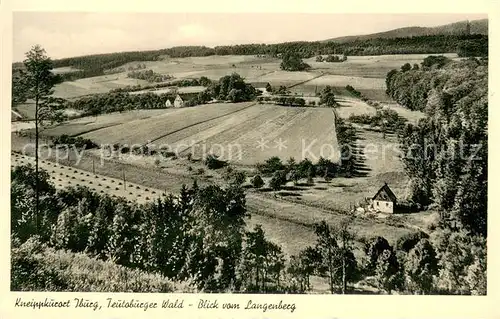 AK / Ansichtskarte Iburg_Teutoburger_Wald Blick vom Langenberg Iburg_Teutoburger_Wald