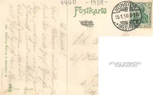 AK / Ansichtskarte Rheine Emspartie mit Eisenbahnbruecke Rheine