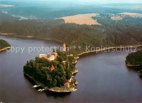 AK / Ansichtskarte Zvikov Statni Hrad Zvikov Fliegeraufnahme Zvikov
