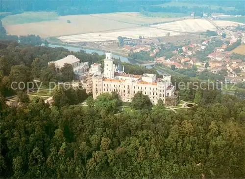 AK / Ansichtskarte Hluboka_nad_Vltavou_Czechia Statni Zamek Hluboka 