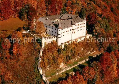 AK / Ansichtskarte Stans_Tirol Schloss Tratzberg Fliegeraufnahme Stans Tirol