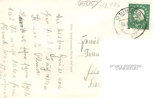 AK / Ansichtskarte Iburg_Teutoburger_Wald Altes Forsthaus m. Terrasse Iburg_Teutoburger_Wald