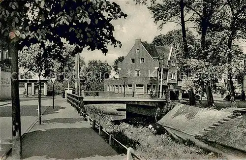 AK / Ansichtskarte Gronau_Westfalen Partie an der Umflut Hotel Zum Engel Gronau_Westfalen