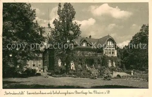 AK / Ansichtskarte Bentlage Gertrudenstift Exerzitienhaus und Erholungsheim  Bentlage