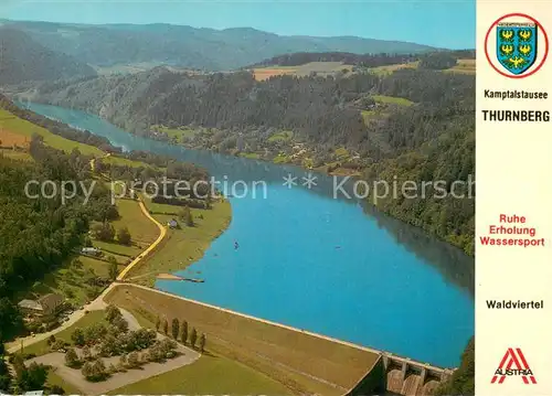 AK / Ansichtskarte Idolsberg_Krumau_Kamp Kamptalstausee Thurnberg Waldviertel Fliegeraufnahme Idolsberg_Krumau_Kamp